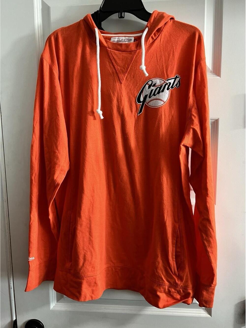 Mitchell & Ness Cooperstown Collection San Fransisco Willie Mays Pullover Sz XL